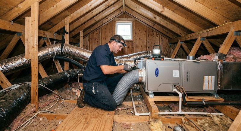 Attic Heating Installation in Monmouth County, NJ