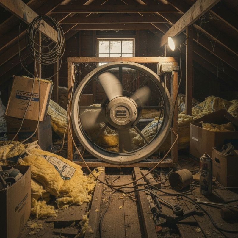Attic Exhaust Fan Repair in Orem, UT