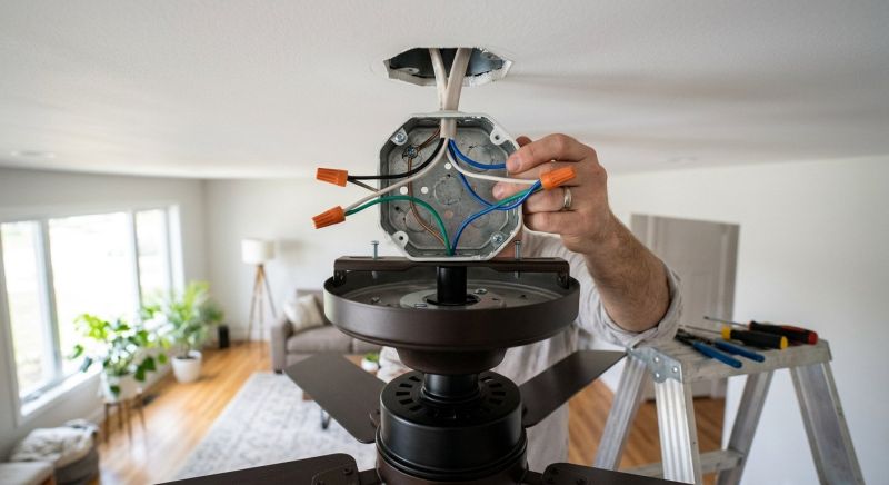 Ceiling Fan Mounting in Alpharetta, GA