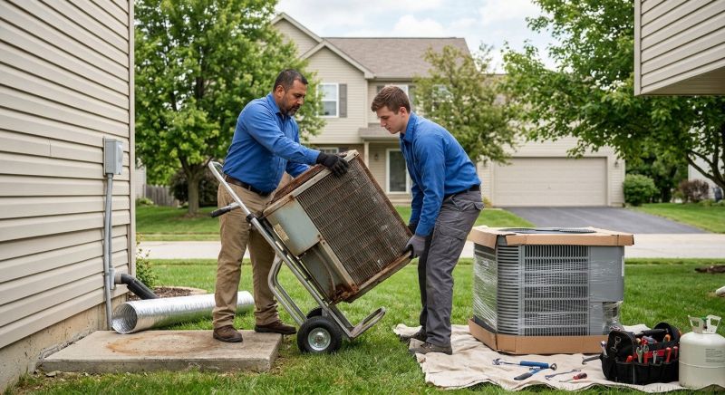 Central Air Unit Replacement in Kansas City, MO