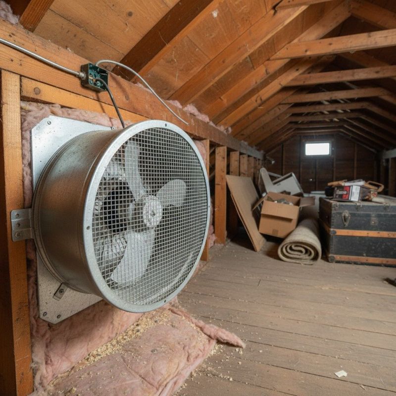 Solar Fan Installation in Alpharetta, GA