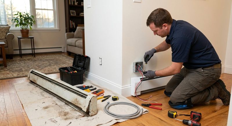 Wall Heating Installation in Columbus, OH